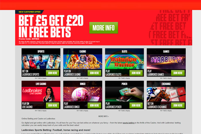 Ladbrokes Online Betting